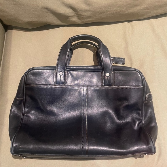 Coach Leather Briefcase Bag